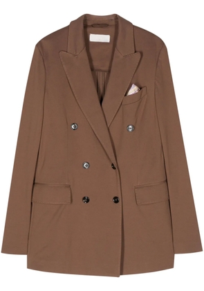 Circolo 1901 pocket-square blazer - Brown