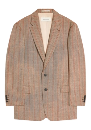 DRIES VAN NOTEN double-breasted blazer - Brown