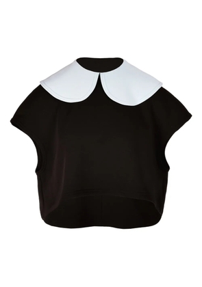 Ioana Ciolacu Orchid top - Black