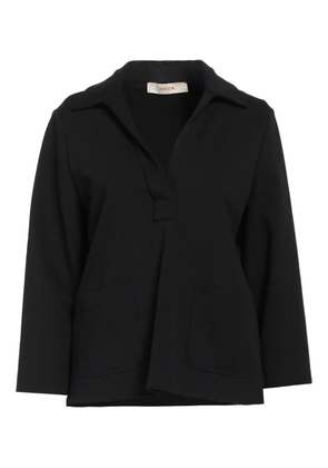 Jucca pocket knitted top - Black