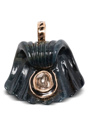 Dezso 18K rose gold Capri pendant