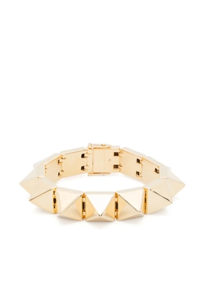 Eddie Borgo large Pyramid bracelet - Gold