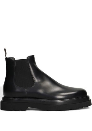 Paul Smith pull-tab platform boots - Black