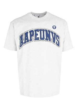 AAPE BY *A BATHING APE® AAPE Theme Main T-shirt - Grey