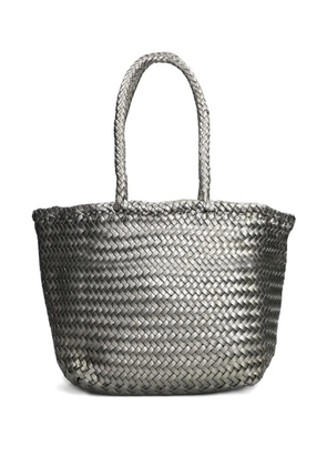 DRAGON DIFFUSION woven tote bag - Grey