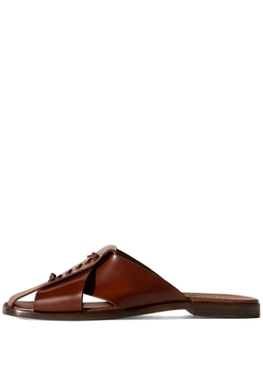 Hereu Corema slide sandals - Brown