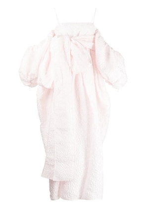Cecilie Bahnsen Joel off-shoulder dress - Pink