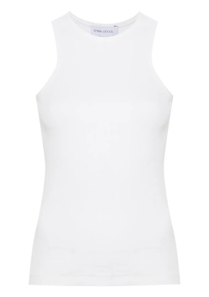 Ioana Ciolacu Dove ribbed tank top - White