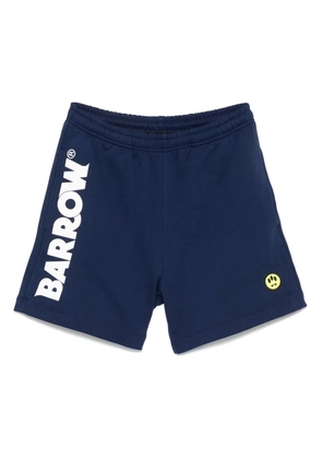 BARROW logo-motif shorts - Blue