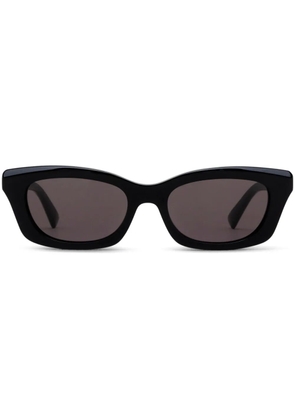 Alexander McQueen Eyewear geometric-frame sunglasses - Black