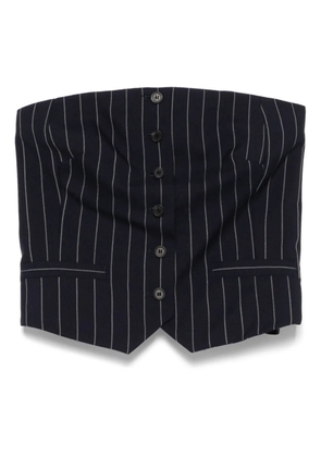 Barbara Bui pinstriped top - Blue