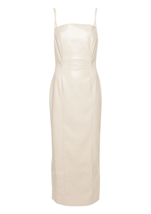 Nanushka Ilara slip midi dress - Neutrals