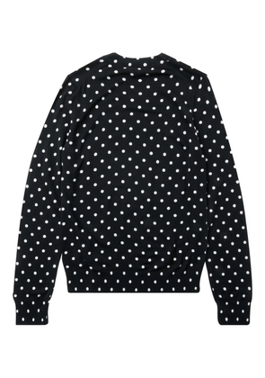 Comme Des Garçons Play polka-dot jumper - Black