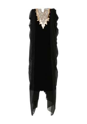 JEAN-LOUIS SABAJI embellished maxi dress - Black