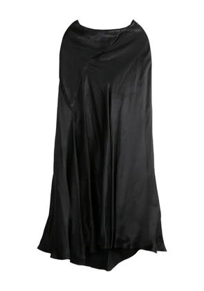 The Row Luce asymmetric skirt - Black