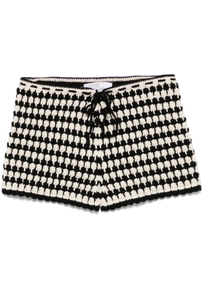 Giuseppe Di Morabito crochet shorts - Black