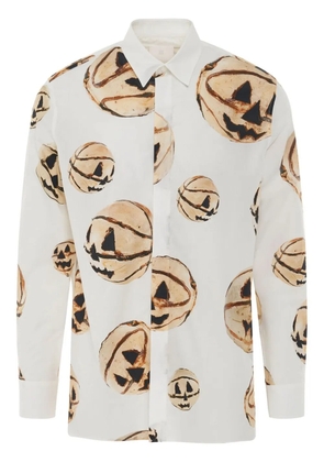 Givenchy Halloween Pumpkin-print shirt - White