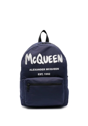 Alexander McQueen Metropolitan backpack - Blue