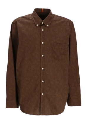 BOSS button-up shirt - Brown