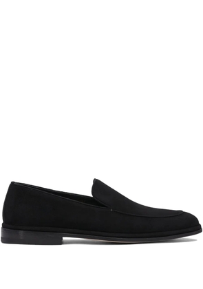 sturlini firenze leather loafers - Black