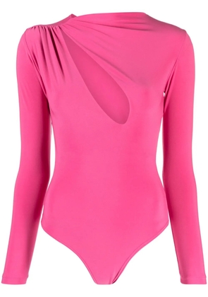 Alchemy x Lia Aram cut-out bodysuit - Pink