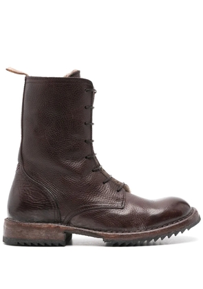 Moma leather boots - Brown