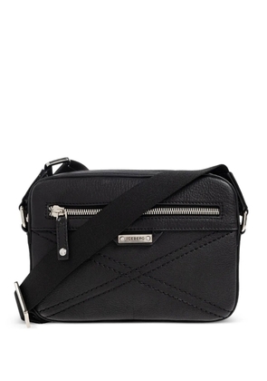 Iceberg leather shoulder bag - Black
