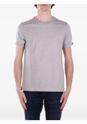 Fay logo-tab short-sleeve T-shirt - Grey