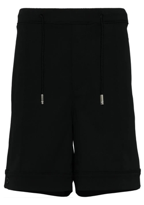 ZZERO BY SONGZIO drawstring straight-leg shorts - Black