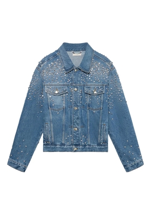 1989 STUDIO crystal-embellished denim jacket - Blue