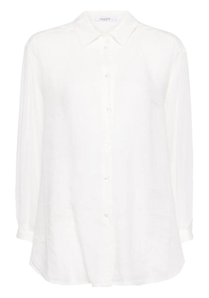 Transit linen shirt - White