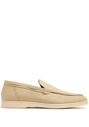 Aurélien linen loafers - Neutrals