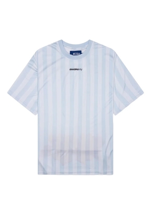 Awake NY stripe-print T-shirt - Blue