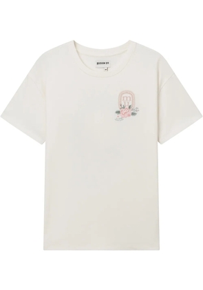 Musium Div. logo-print T-shirt - White