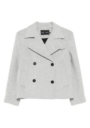 Proenza Schouler double-breasted wool-blend jacket - Grey