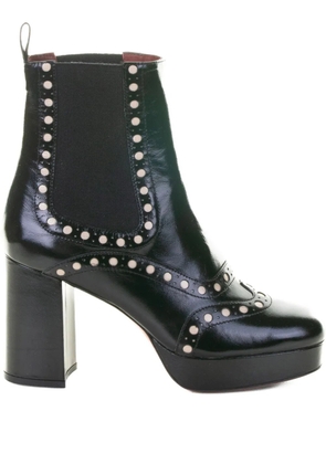 Roberto Festa 70mm platform studded boots - Black