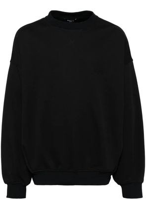 SONGZIO dusky-paint sweatshirt - Black