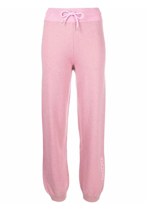Kenzo logo-print track pants - Pink