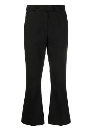 Jacob Cohën flared cropped trousers - Black