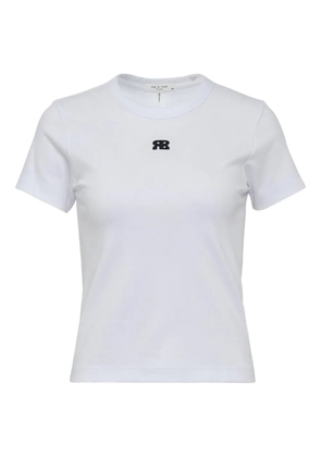 rag & bone logo-detail T-shirt - White
