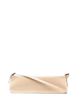 BY FAR leather shoulder bag - Neutrals