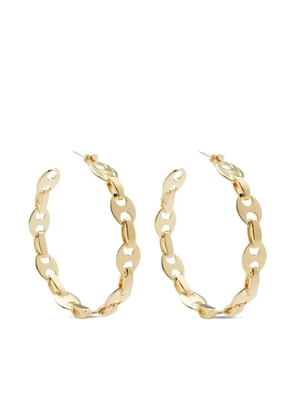 Rabanne chain-link hoop earrings - Gold
