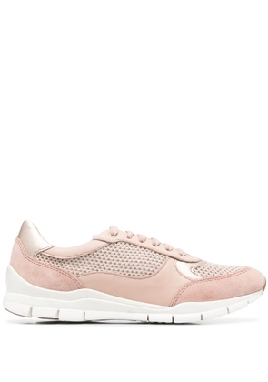 Geox mesh-panelling sneakers - Pink