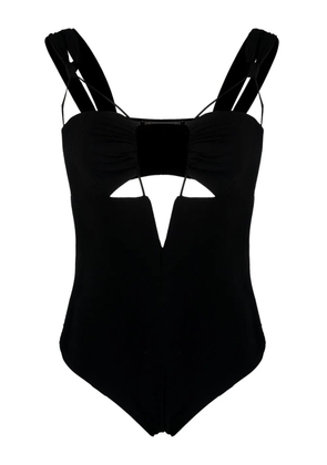 Nensi Dojaka cut-out detail swimsuit - Black