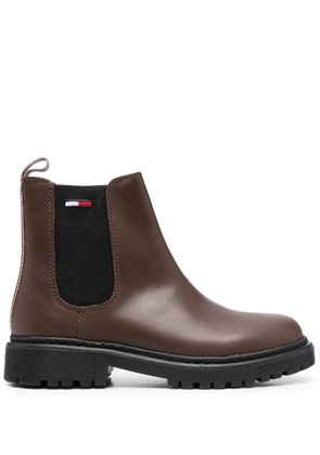 Tommy Jeans slip-on ankle boots - Brown