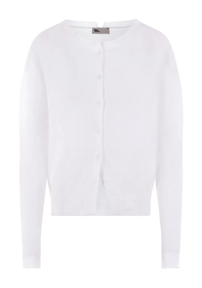 Sibel Saral button-fastening cardigan - White