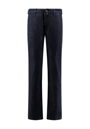 Jacob Cohën textured straight-leg jeans - Blue