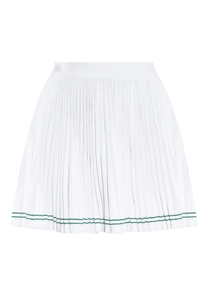 Lacoste pleated skirt - White