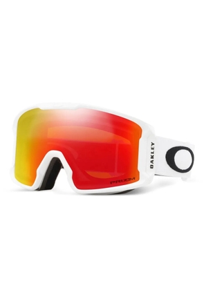 Oakley logo-print ski goggles - White