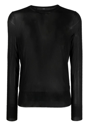 SAPIO long sleeve jumper - Black